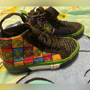 Kids TMNT Ground Up High Top Sneakers